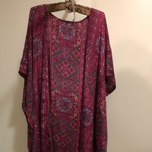 Silk-like Lounge Top/Robe